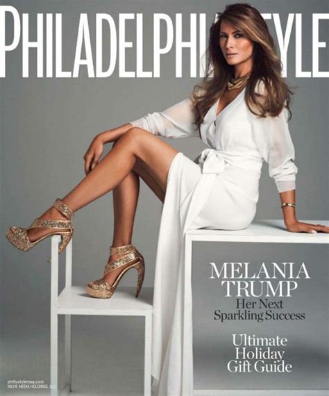 Melanie Knauss Trump on cover of Philadelphia Style magazine in ...