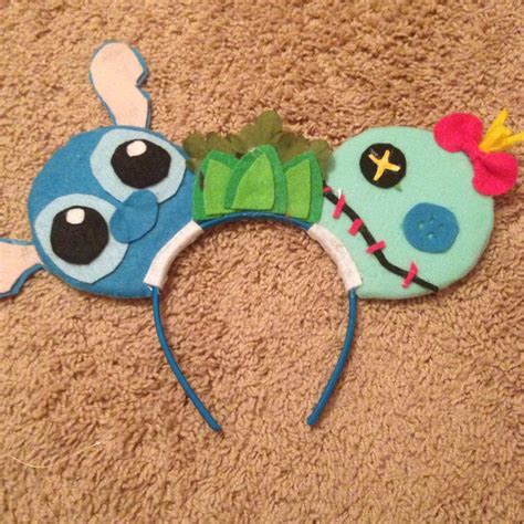 Stitch and Scrump DIY Disney Mickey Ears Diy Disney Ears, Disney Mickey Ears, Disney Diy, Disney ...