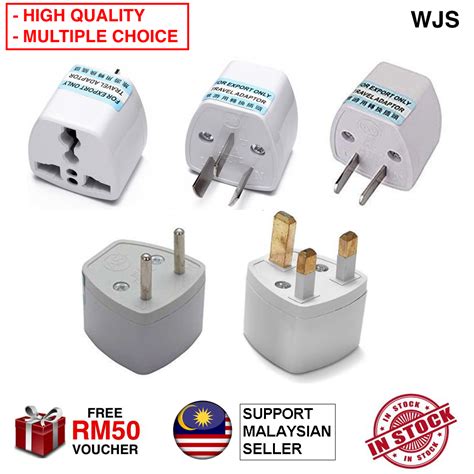 (HIGH QUALITY) WJS Universal Travel Plug Socket Adapter Converter for Oversea Appliances Travel ...