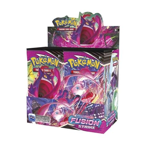 Pokémon TCG: Sword & Shield-Fusion Strike Booster Display Box (36 Packs) | Pokémon Center ...