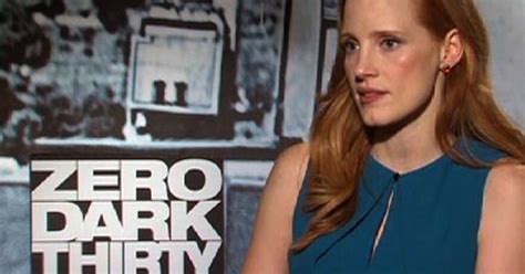 Jessica Chastain thanks real-life CIA counterpart - CBS News