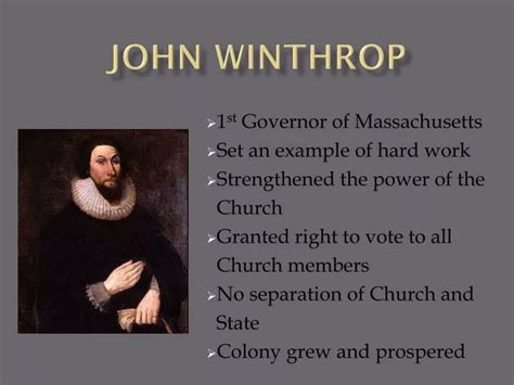 Facts About John Winthrop | Daily Caring