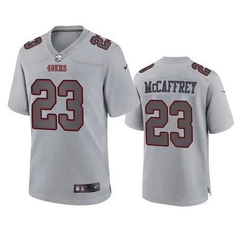 49ers Christian McCaffrey Atmosphere Fashion Game Jersey – US Sports Nation