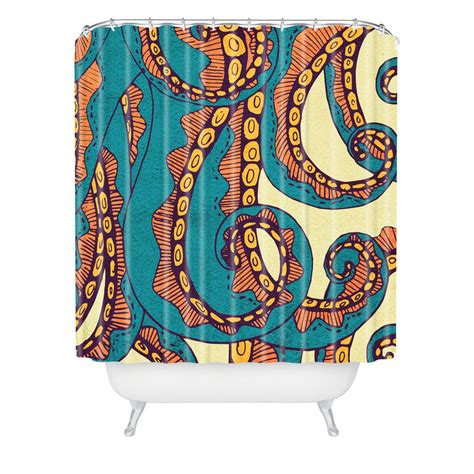 Arcturus Octopus Shower Curtain from DENY Designs | Octopus shower curtains, Funky shower ...