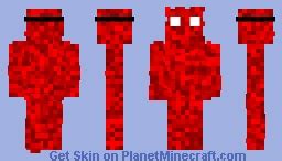 red ninja Minecraft Skin