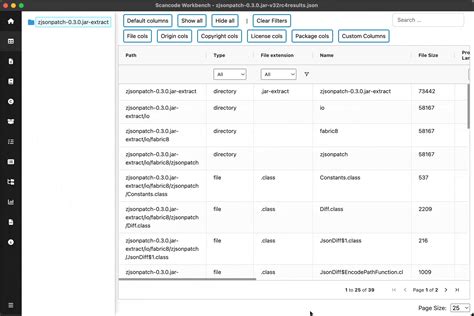 Directory Tree — ScanCode Workbench Documentation documentation