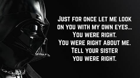 97+ GREATEST Darth Vader Quotes & IMPRESSIVE Lines - BayArt