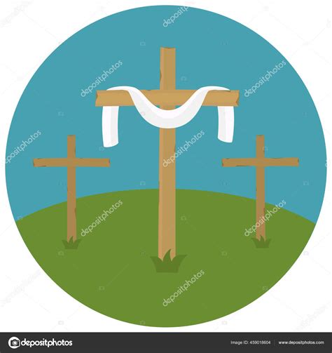 Easter Christ Risen Icon Flat Style Stock Vector by ©iconfinder 459018604