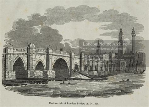 London Bridge (old) - London Picture Archive