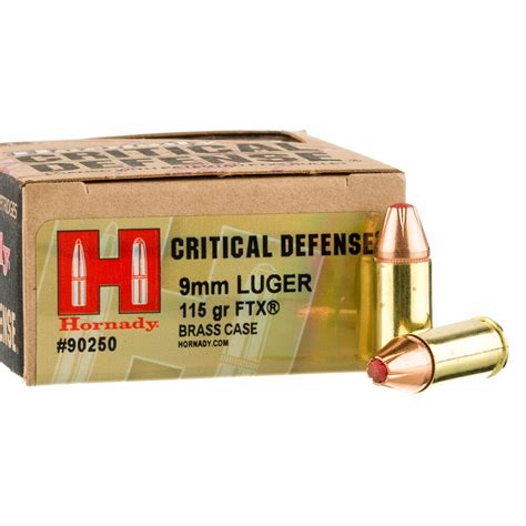 Hornady Critical Defense 9mm - Canada First Ammo Corp.