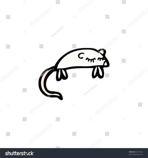 Sleeping Mouse Cartoon Stock Vector (Royalty Free) 62710342 | Shutterstock