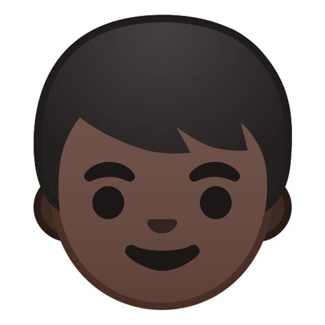 👦🏿 Boy Emoji with Dark Skin Tone Meaning with Pictures: from A to Z