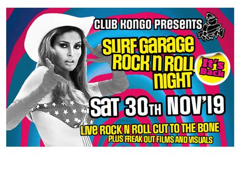 Club Kongo’s end of year extravaganza Sat 30th Nov – Featuring Headliners ‘Oh!Gunquit’ and ...