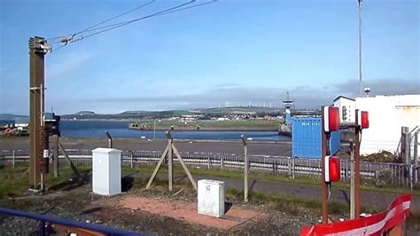 Ardrossan Harbour Station, North Ayrshire, Scotland - YouTube