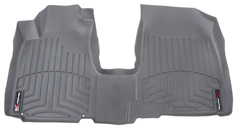 2019 Ford F-150 WeatherTech Front Auto Floor Mat - Single Piece - Gray