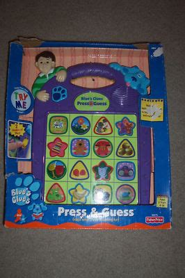 Blue's Clues Press & Guess Game (Fisher Price) NEW | #136791997