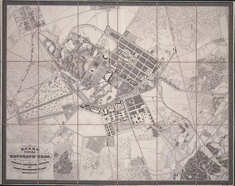 Saint Petersburg Historical Map (1842) - MapSof.net