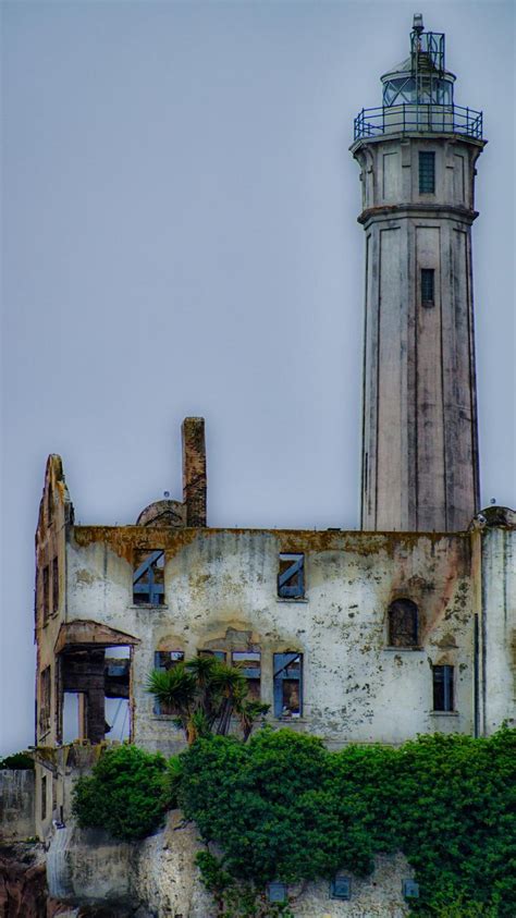 Alcatraz Lighthouse | Beautiful lighthouse, Lighthouse, Alcatraz