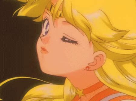 Sailor Venus Kiss GIF - Find & Share on GIPHY