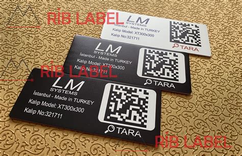 Unique Metal Asset Tags - [Barcode Metal Tags] $54.00