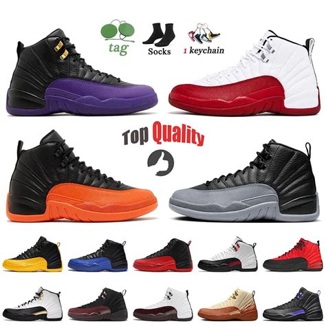 2024 OG Field Purple 12s Scarpe Da Basket Jumpman 12 Cherry Brilliant ...