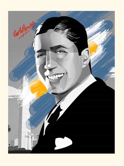 Carlos Gardel portrait by luiscirca on DeviantArt