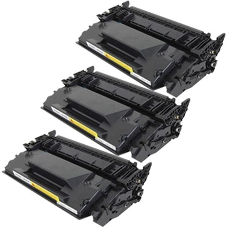 3 Pack HP 26A CF226A Black Laser Toner Cartridge LaserJet Pro M402, M426