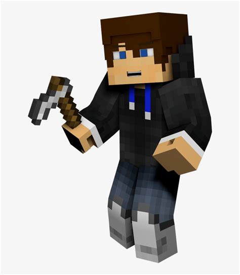 Minecraft Skin 3d Model Transparent PNG - 1920x1080 - Free Download on NicePNG