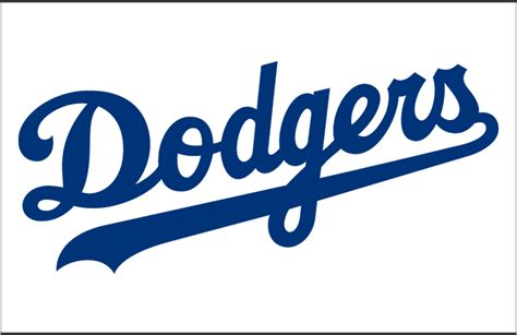 Los Angeles Dodgers Jersey Logo - National League (NL) - Chris ... | Dodgers jerseys, Dodgers ...