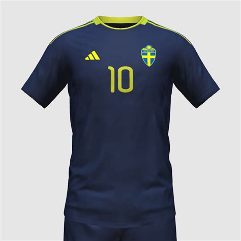 Euro 2024 Sweden kit concept away - FIFA 23 Kit Creator Showcase