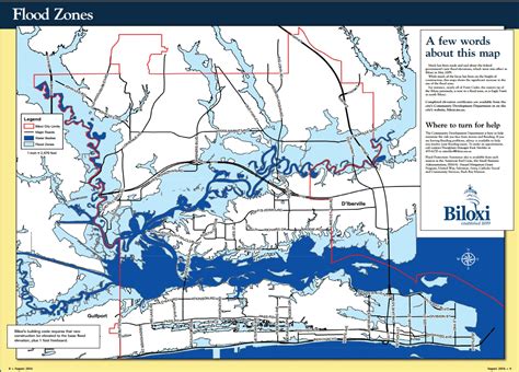 Map of Biloxi, Mississippi | Streets and neighborhoods