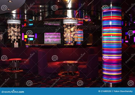 Interior of the bar-disco stock photo. Image of cruise - 21680528