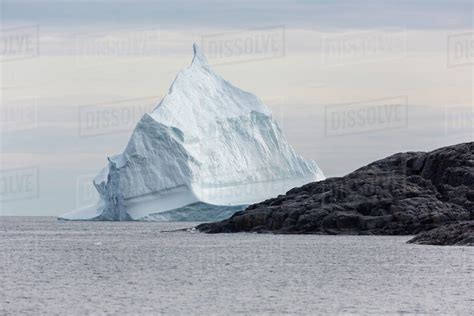 Majestic iceberg formation on Atlantic Ocean Greenland - Stock Photo ...