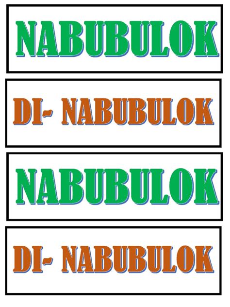 Nabubulok Di Nabubulok