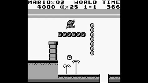 Super Mario Land World 1 1 1989 Gameboy Youtube