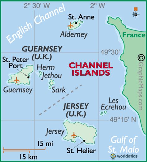 channel islands large color map | Guernsey Bailiwick | Pinterest | Guernsey, British isles and ...