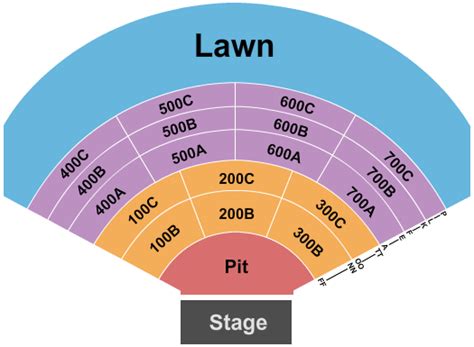 Michigan Lottery Amphitheatre at Freedom Hill Seats Detroit