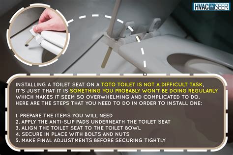 How To Install A Toilet Seat On A Toto Toilet - HVACseer.com