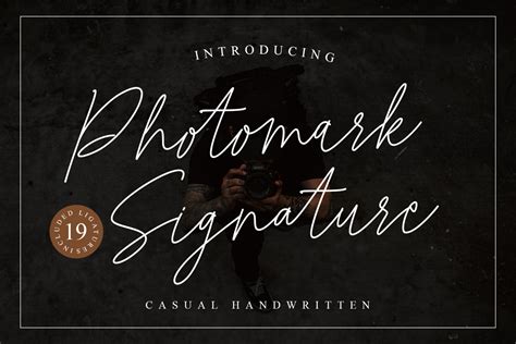 Photomark Signature Font | MJB Letters | FontSpace