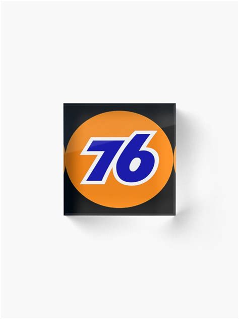 "Union 76 Union 76 Gasoline Logo " Acrylic Block for Sale by alanrusse885 | Redbubble