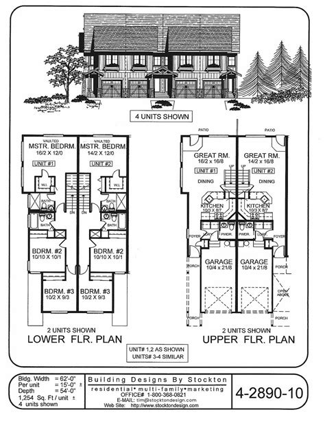 4 Plex Apartment Floor Plans | Floor Roma