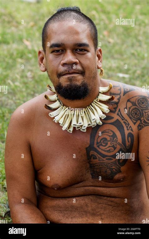 Marquesan tattoos hi-res stock photography and images - Alamy