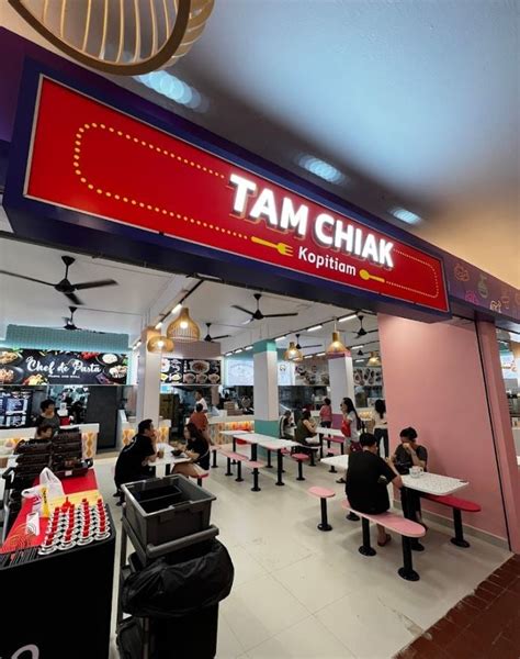 Miss Tam Chiak Opens Hougang Kopitiam With Actors Chew Chor Meng & Dennis Chew