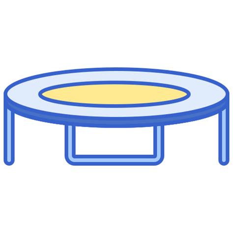 Trampoline Generic Outline Color icon