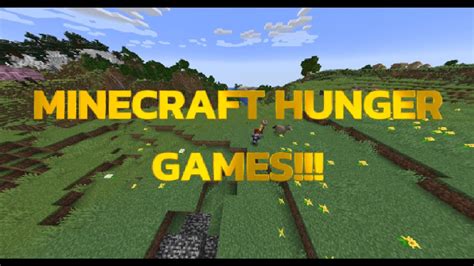 MINECRAFT HUNGER GAMES - YouTube