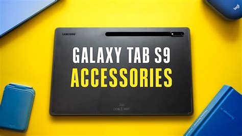 5 Must Have Accessories for Samsung Tab S9 Ultra - YouTube