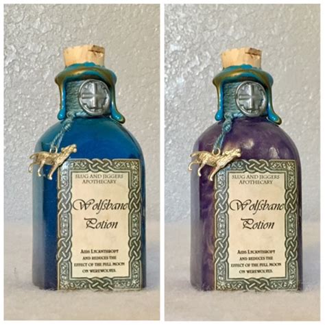 Wolfsbane Potion A Color Change Harry Potter Decoration or