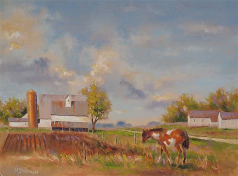 Barn and Farm Paintings and Midwest Landscapes by Michael Stohlmeyer ...