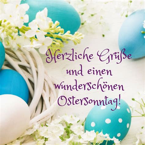 Frohe Ostern herzliche Grpße Bild modern Ostersonntag #Easter #spring #happy | Easter greetings ...