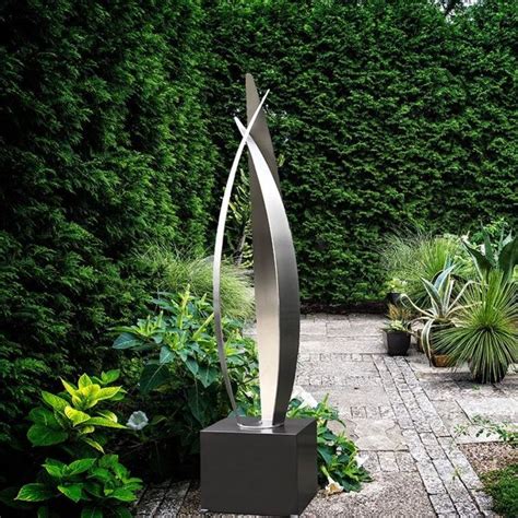 Flight Stainless Steel Garden Sculpture | TerraSculpture - Modern ...